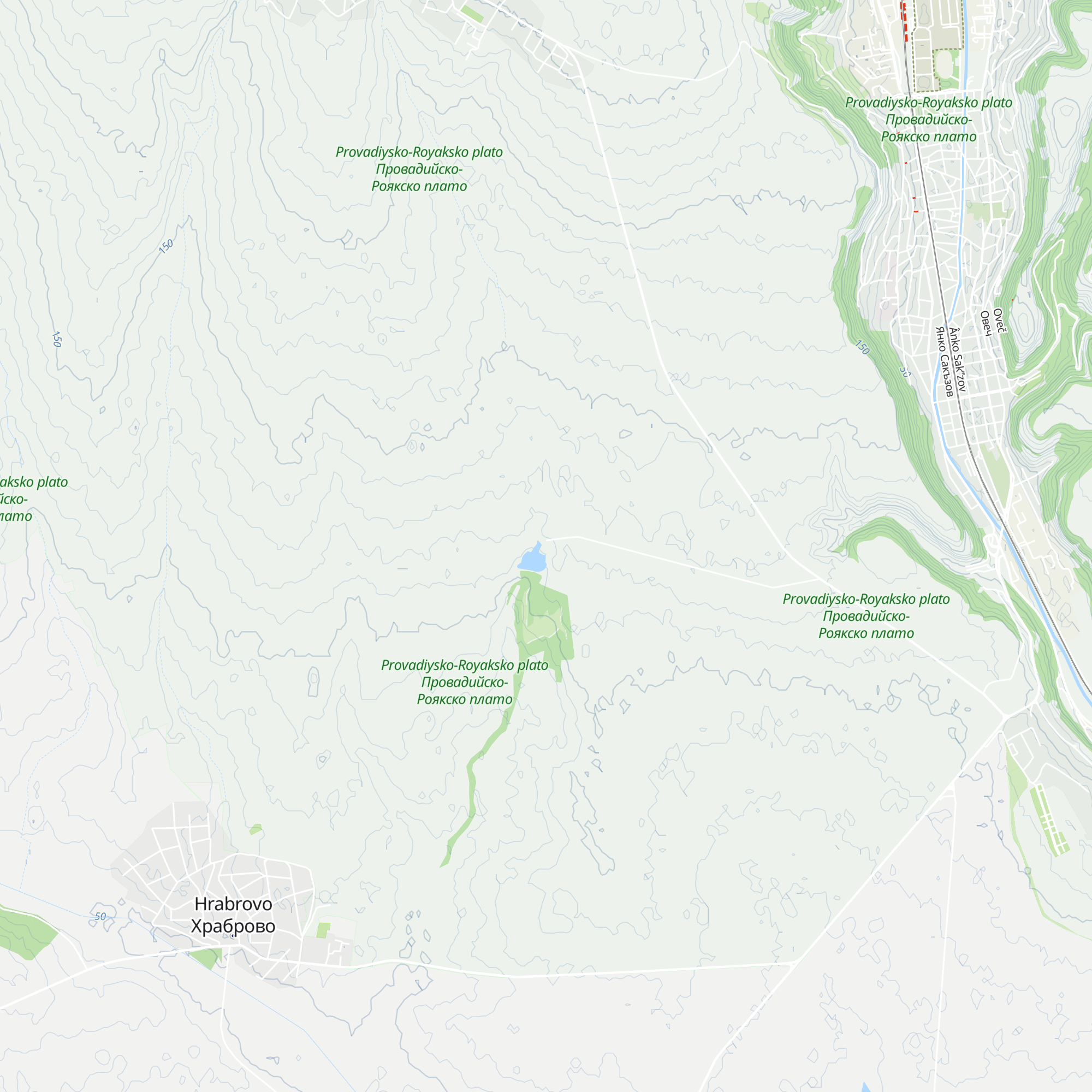 Izmatets hut map