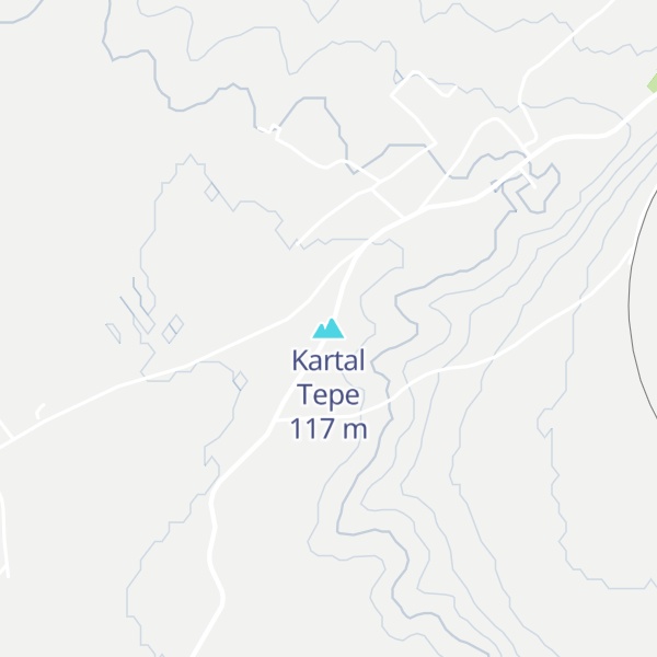 Map of Kartal Tepe
