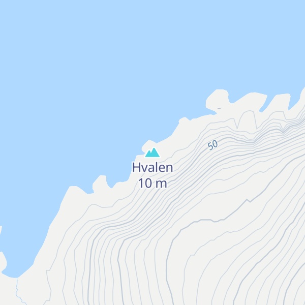 Map of Hvalen