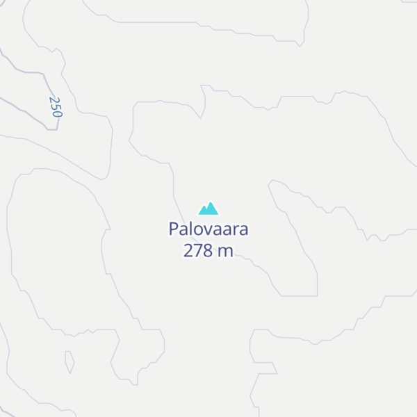 Map of Palovaara