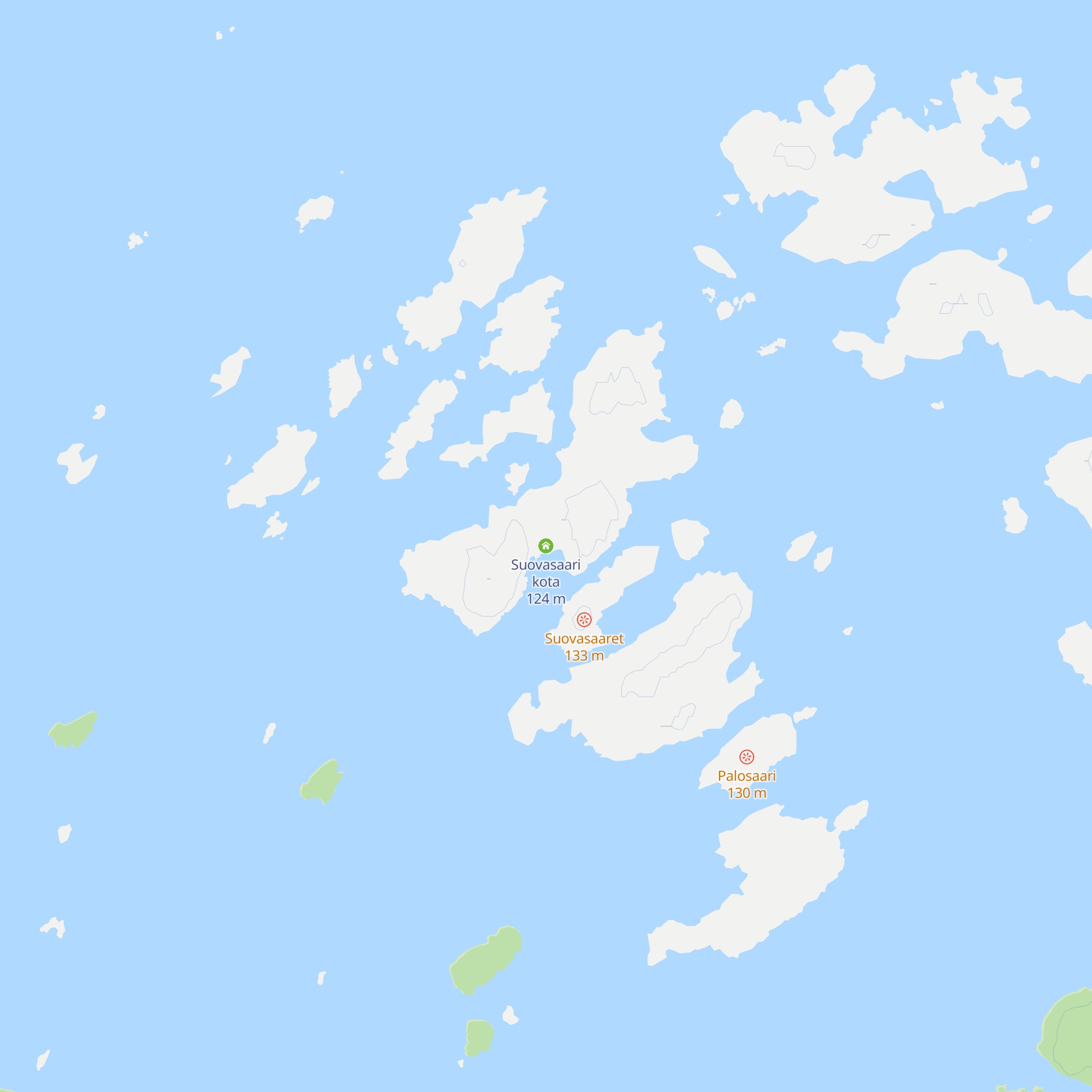 Suovasaari kota map
