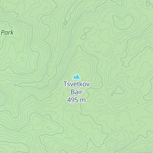 Map of Tsvetkov Bair