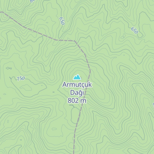Map of Armutçuk Dağı