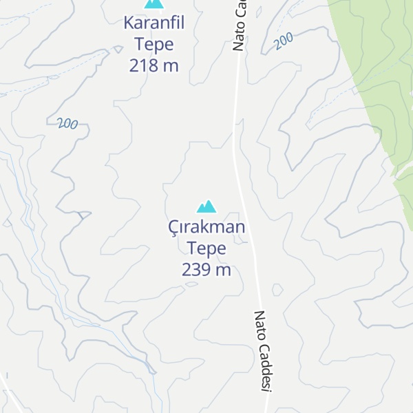 Map of Çırakman Tepe
