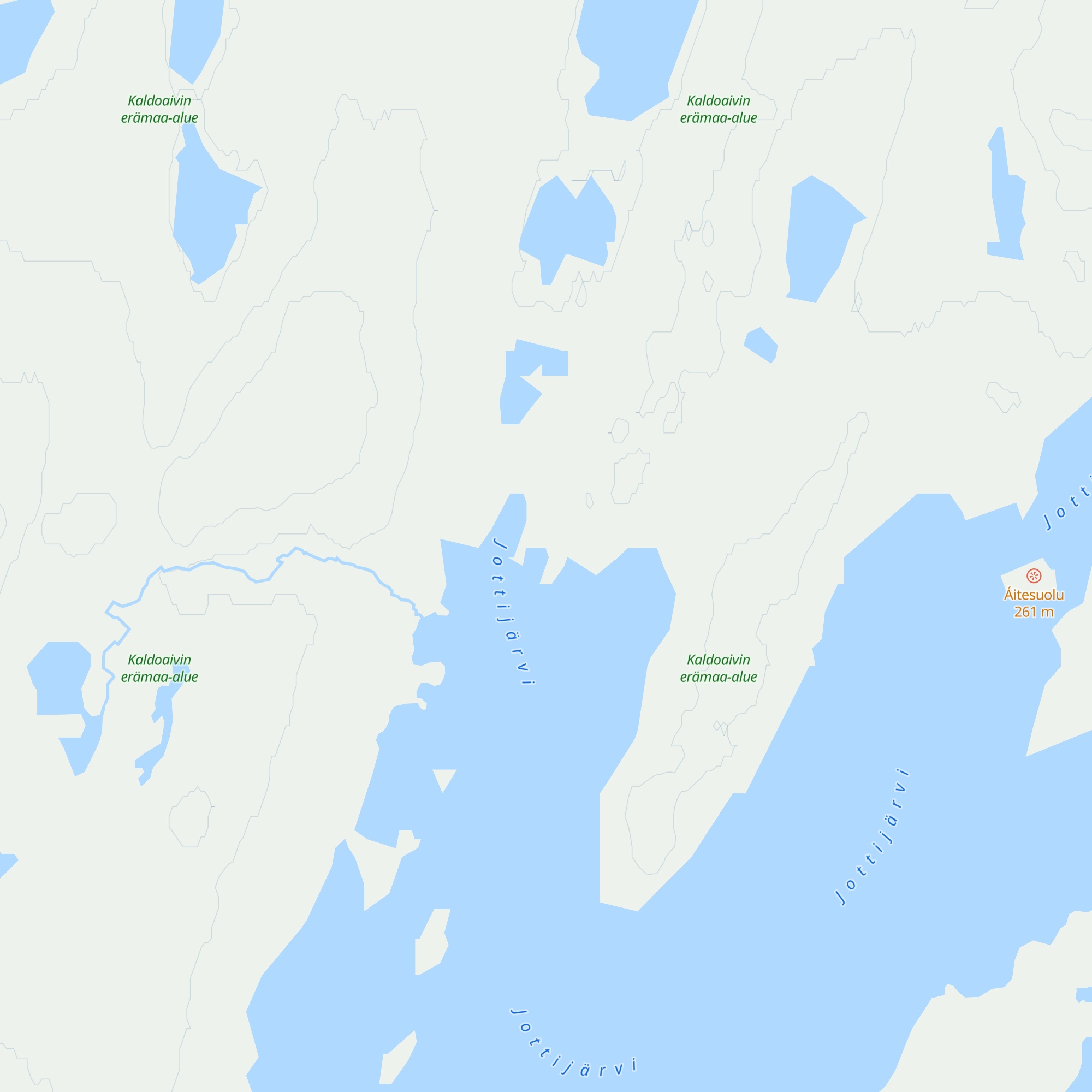 Jottijärven kota map