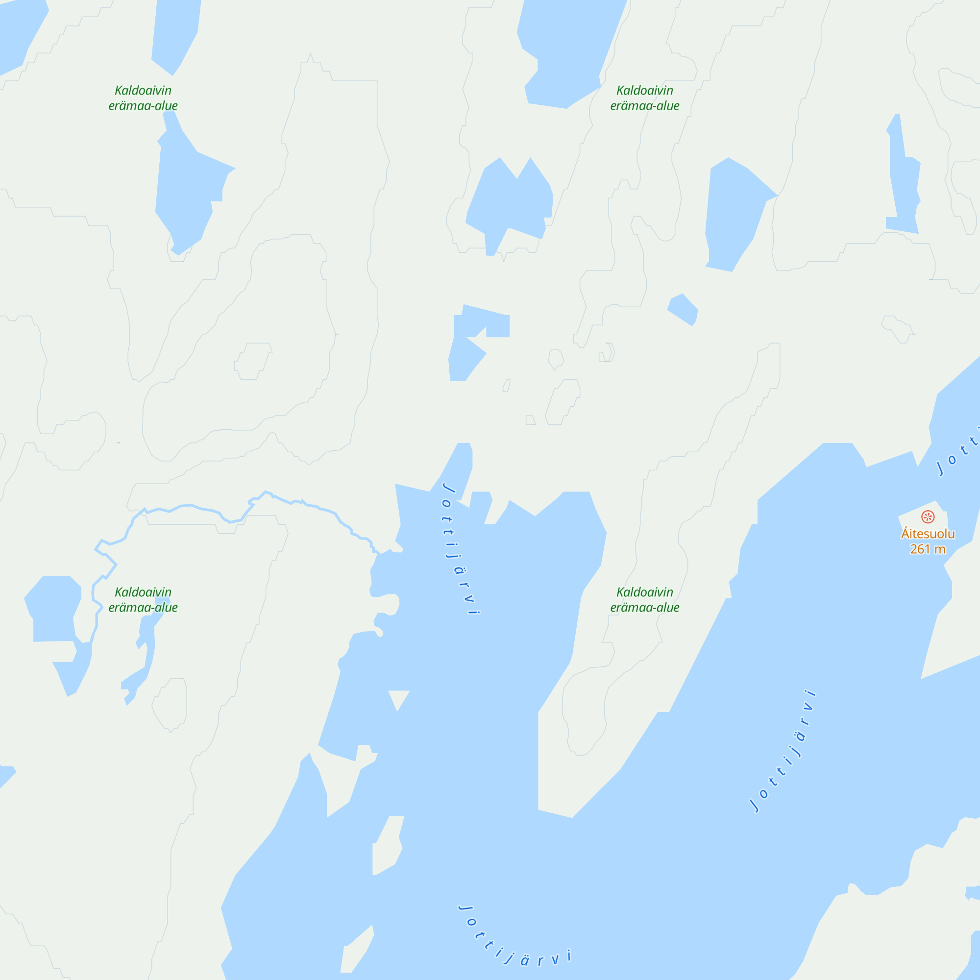 Jottijärven kota map