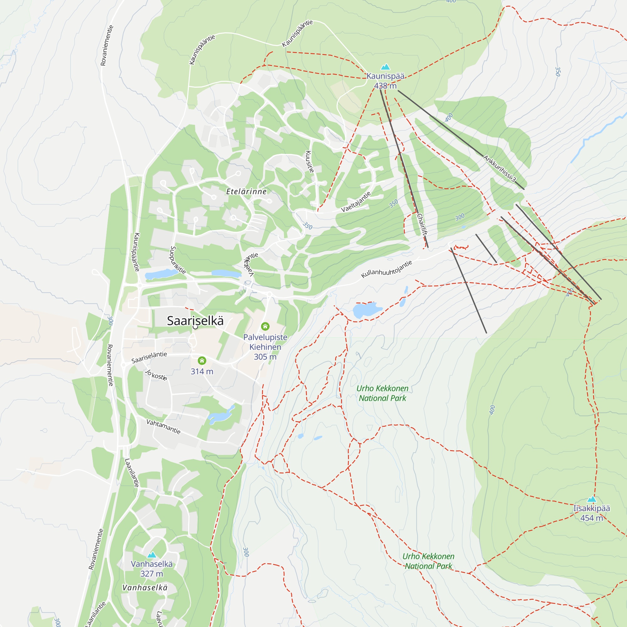 Kelo-oja Gold-diggers’ Hut map