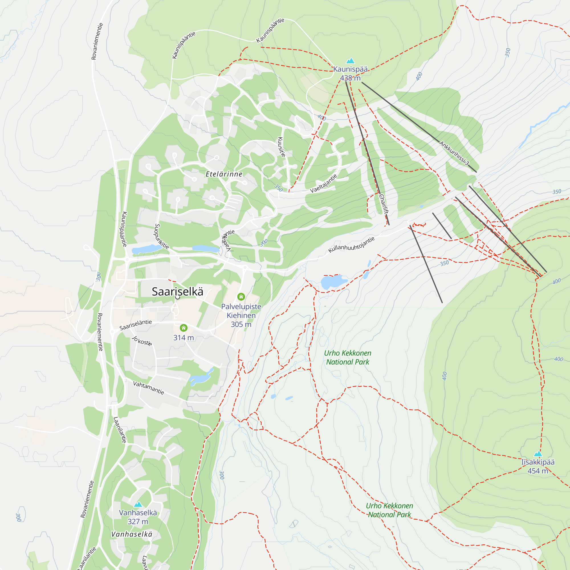 Kelo-oja Gold-diggers’ Hut map