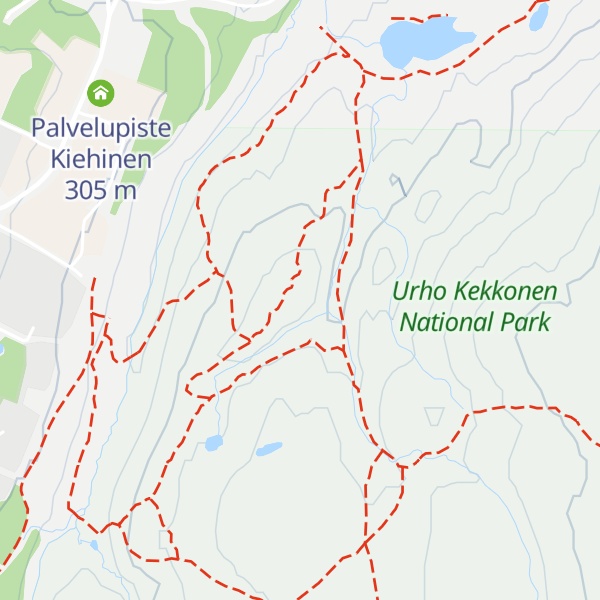 Map of Aurora Day Trip Hut