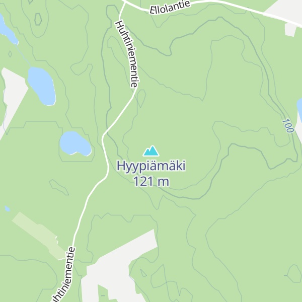 Map of Hyypiämäki