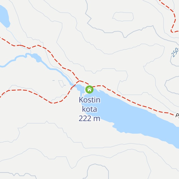 Map of Kostin kota