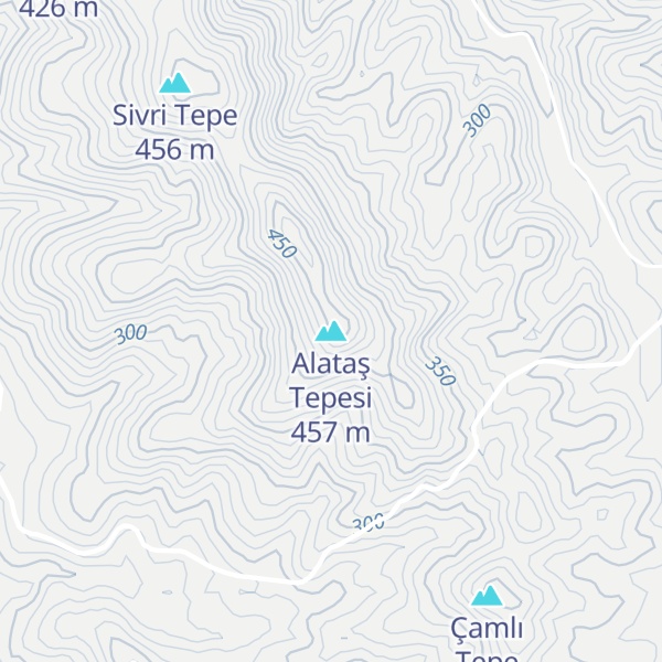 Map of Alataş Tepesi
