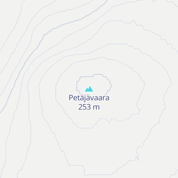 Map of Petäjävaara