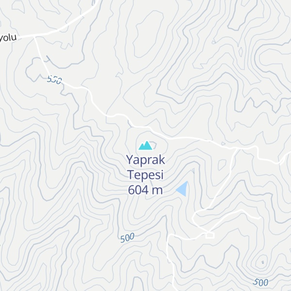 Map of Yaprak Tepesi