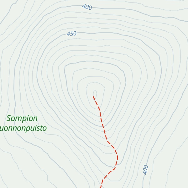 Map of Terävä-Nattanen