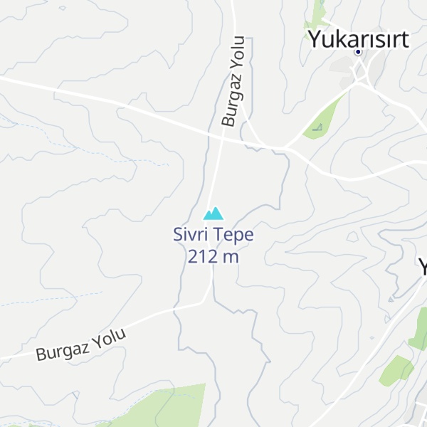 Map of Sivri Tepe