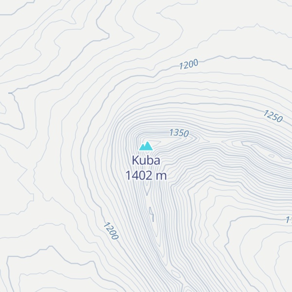 Map of Kuba
