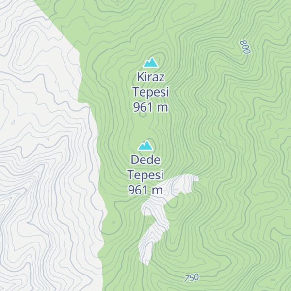 Map of Dede Tepesi