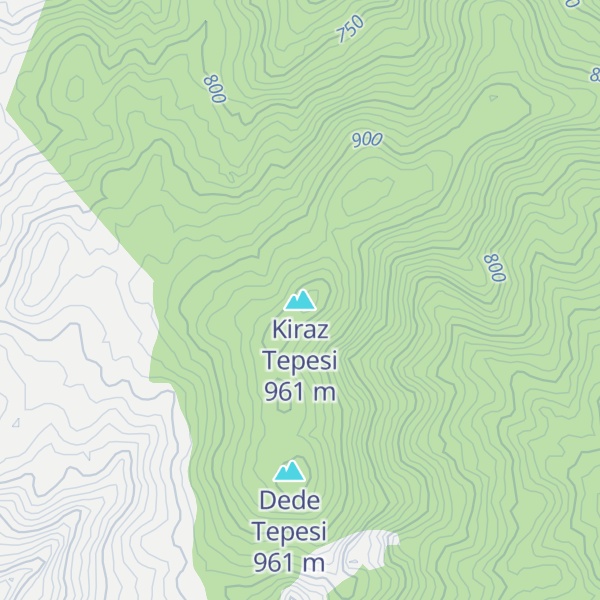 Map of Kiraz Tepesi