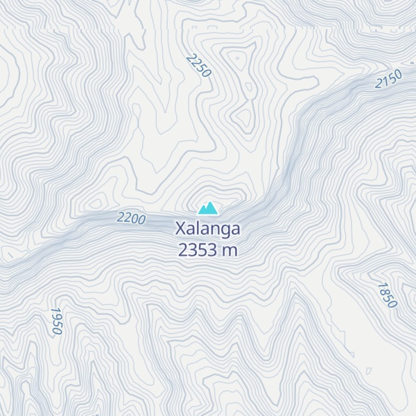 Map of Xalanga