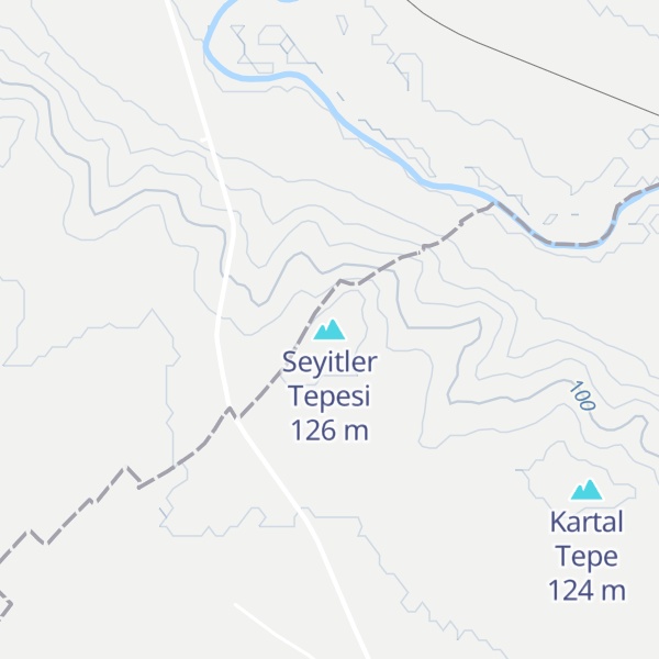 Map of Seyitler Tepesi
