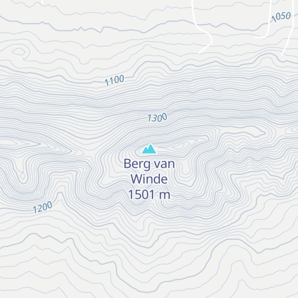 Map of Berg van Winde