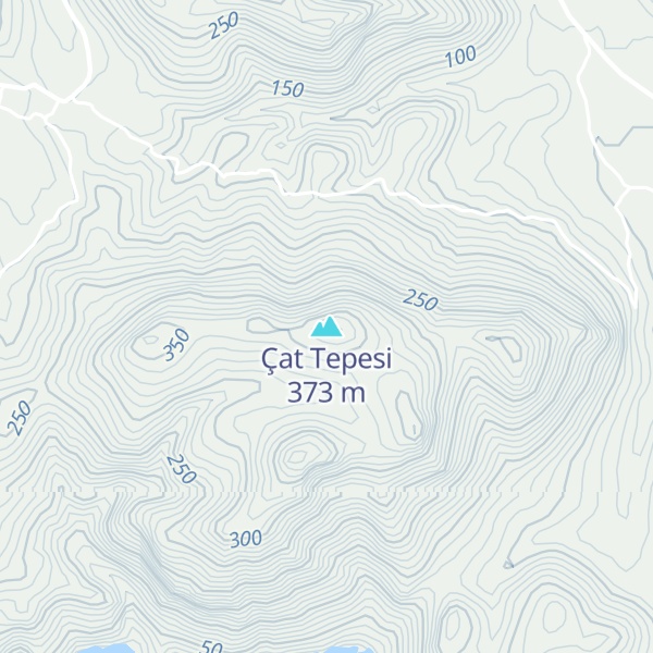 Map of Çat Tepesi