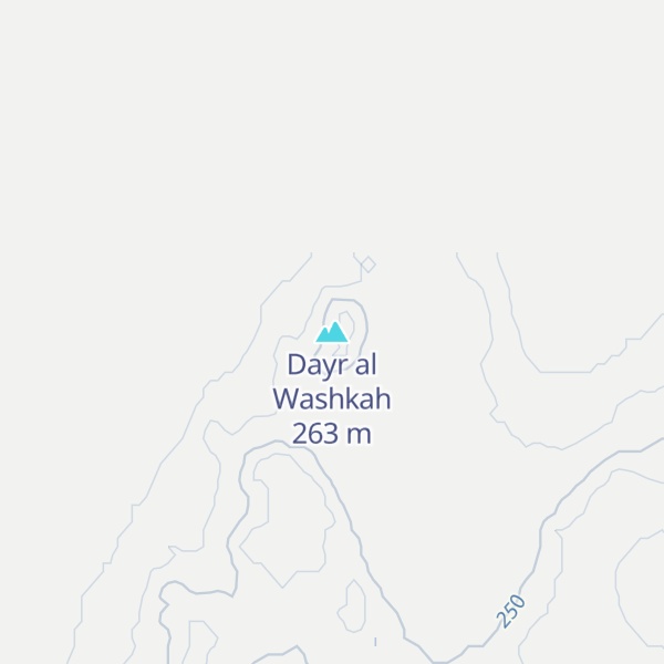Map of Dayr al Washkah