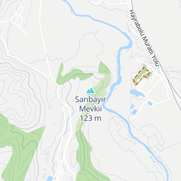 Map of Sarıbayır Mevkii