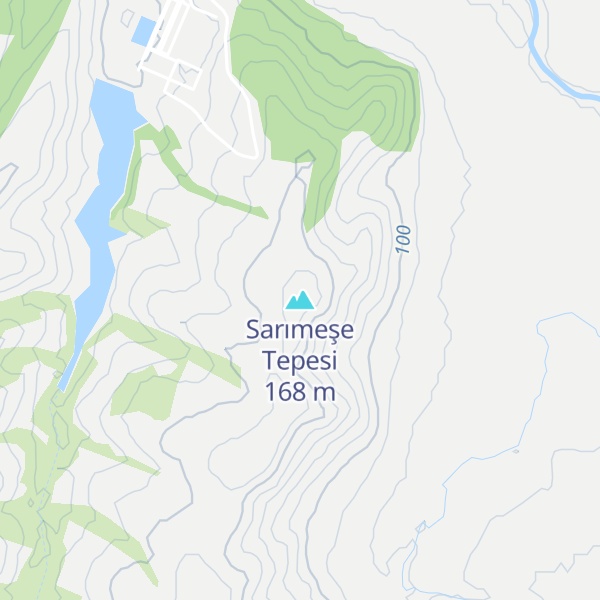 Map of Sarımeşe Tepesi