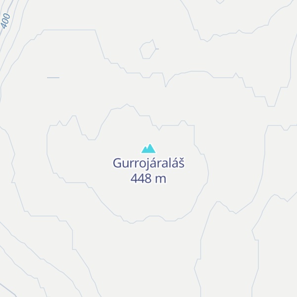 Map of Gurrojáraláš