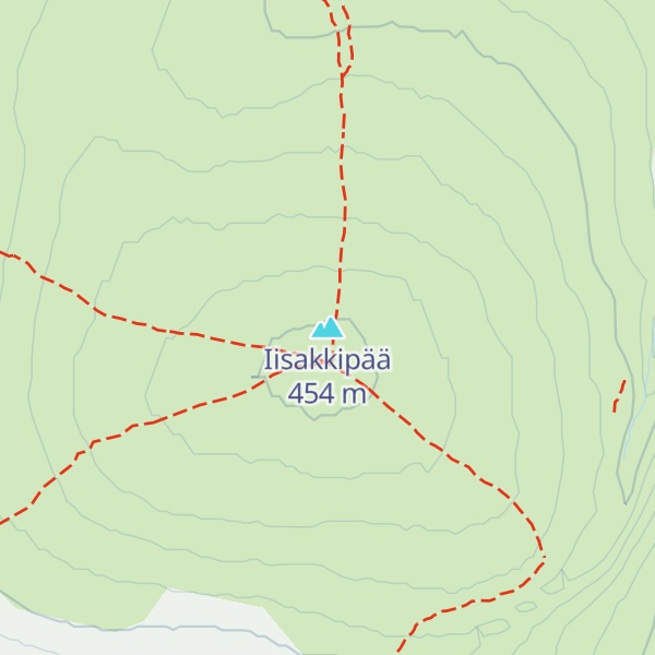 Map of Iisakkipää