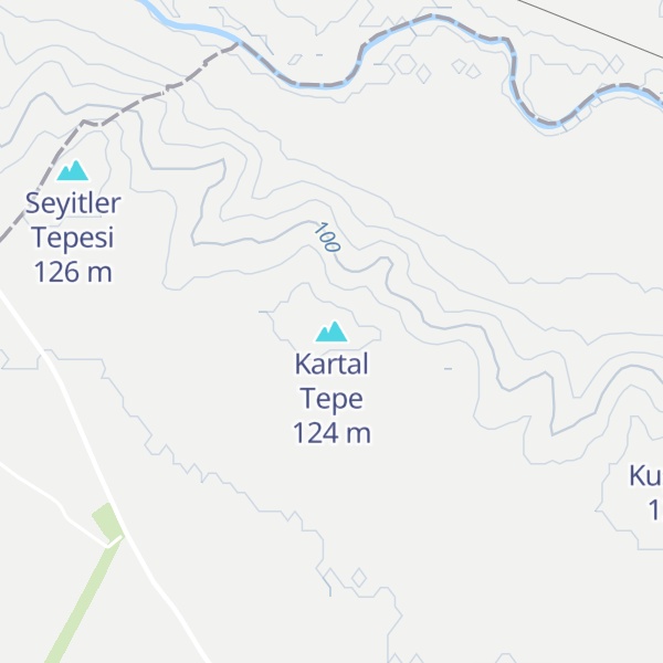 Map of Kartal Tepe