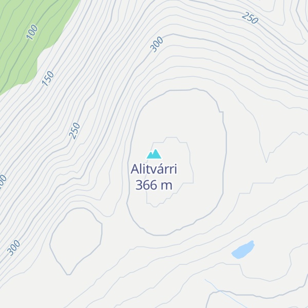 Map of Alitvárri