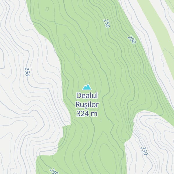 Map of Dealul Ruşilor