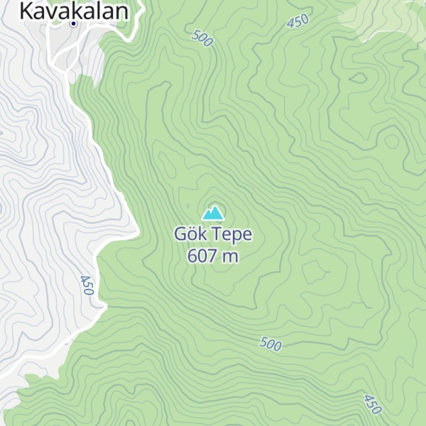 Map of Gök Tepe