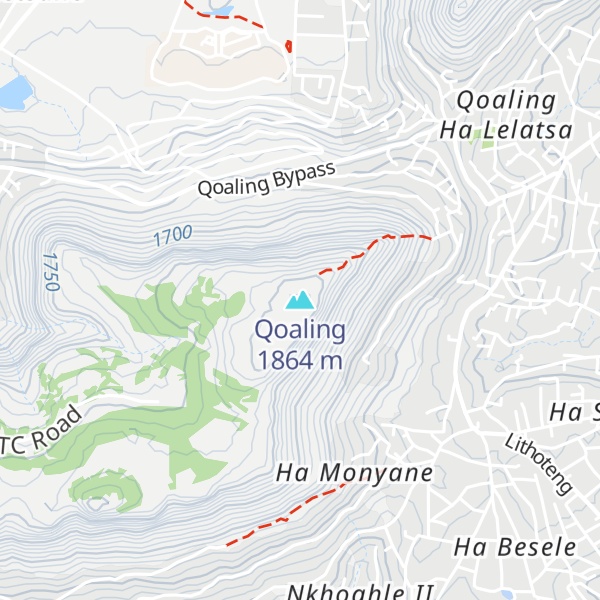 Map of Qoaling