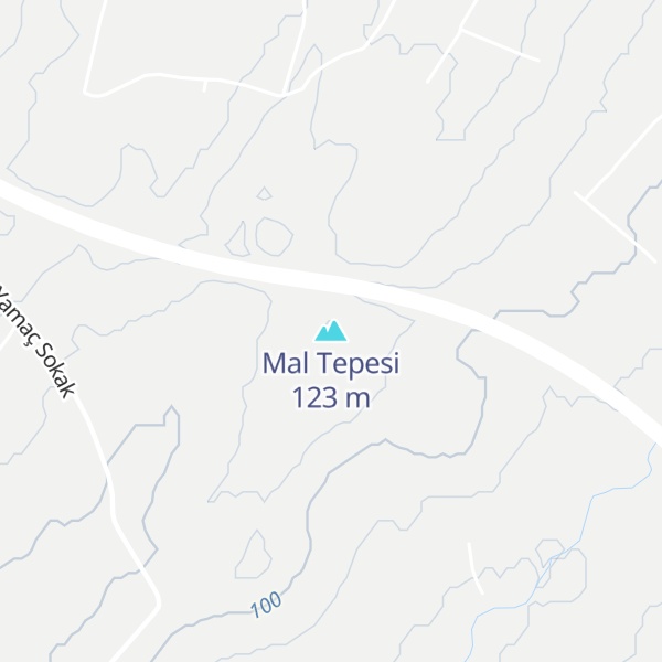 Map of Mal Tepesi