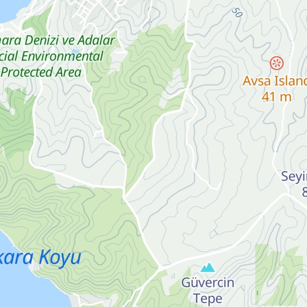Map of Yayvan Tepe
