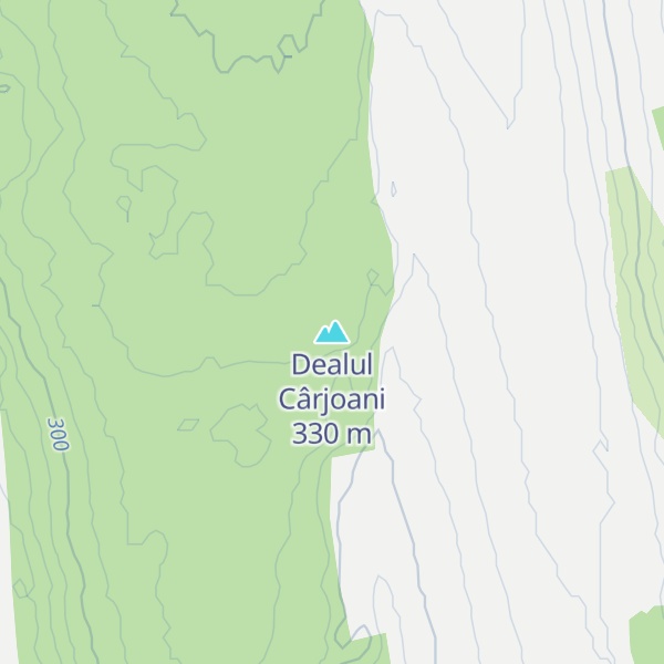 Map of Dealul Cârjoani