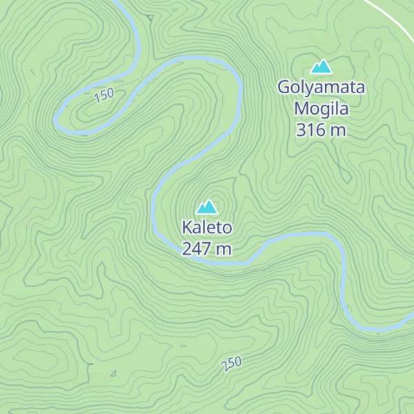 Map of Kaleto