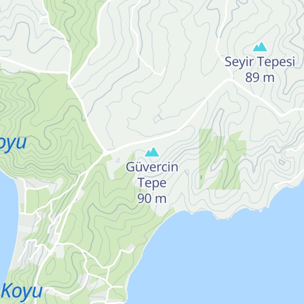 Map of Güvercin Tepe