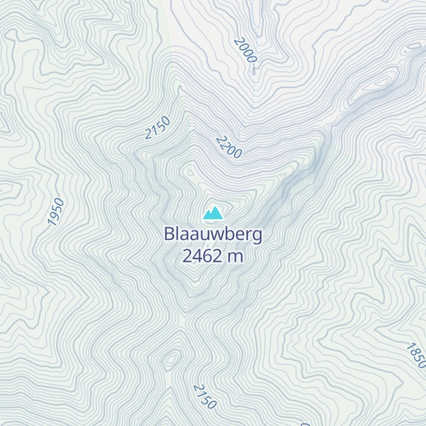 Map of Blaauwberg