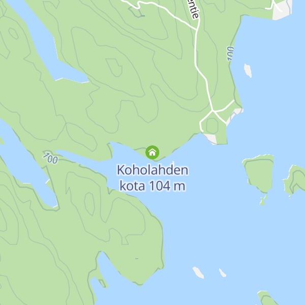 Map of Koholahden kota