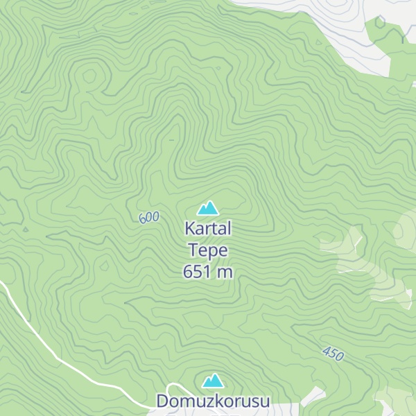 Map of Kartal Tepe