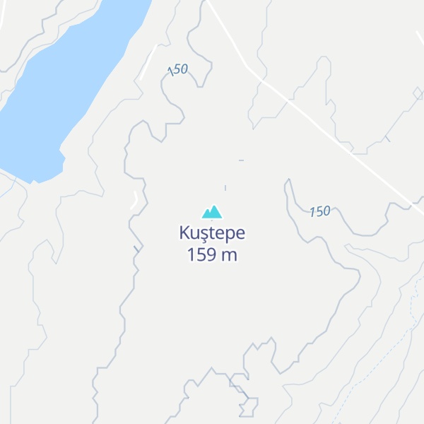 Map of Kuştepe
