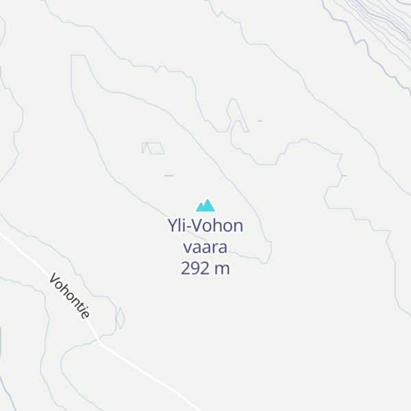 Map of Yli-Vohon vaara