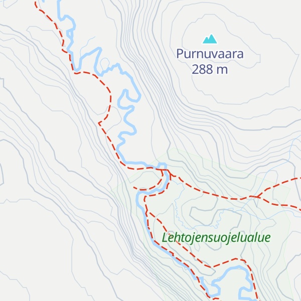 Map of Piippukota vuokrakämppä