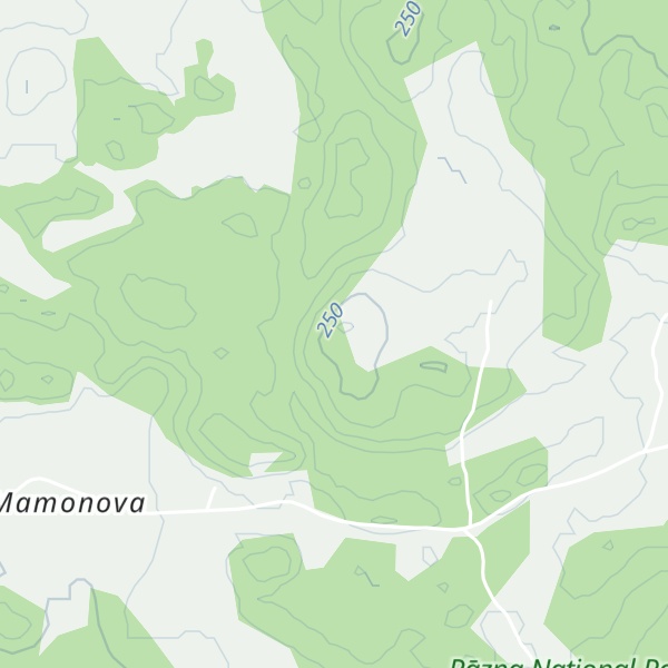 Map of Domorišku kalns