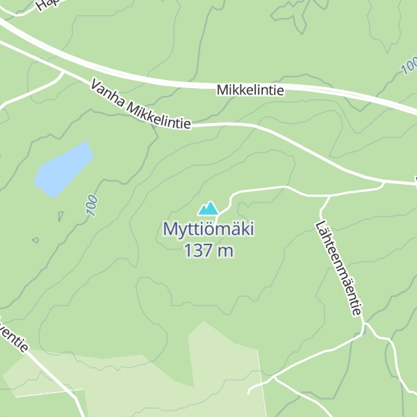 Map of Myttiömäki
